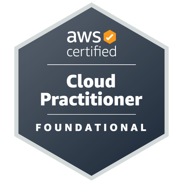 AWS Cloud Practitioner Logo